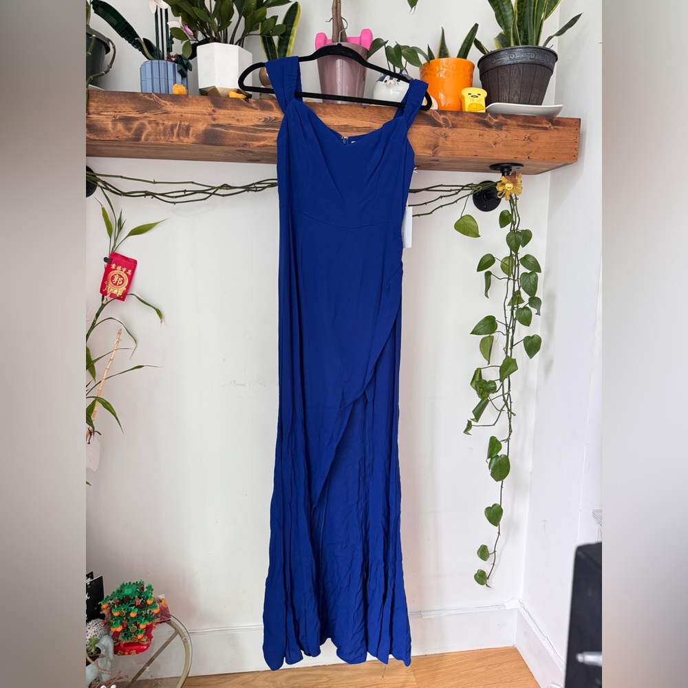 NWT: Reformation Marilyn Dress - Royal Blue [Size 6] - Picture 2 of 5